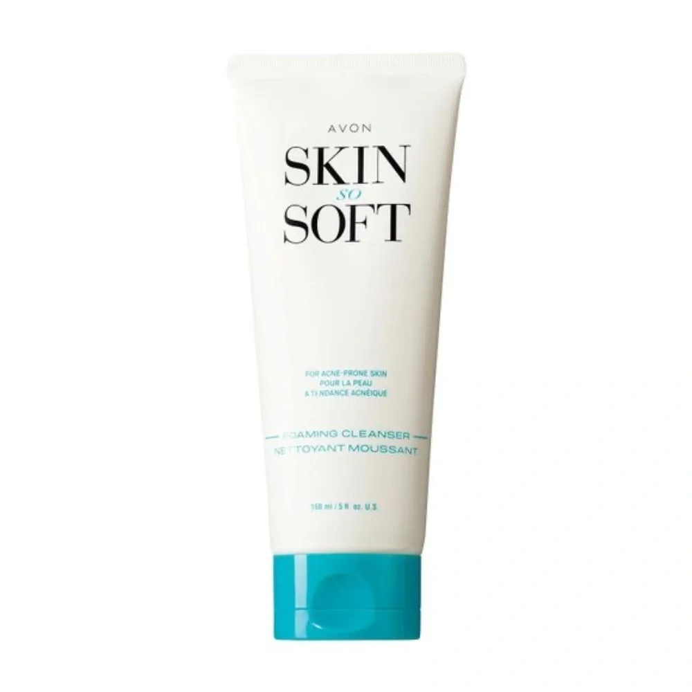 *AVON* Skin So Soft Foaming Acne-Prone Skin Cleanser 5 fl. oz.
